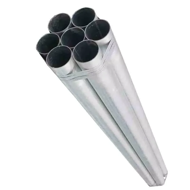Gr.B ERW Round Steel Pipe Hot Dip Galvanized BS 1387 API Factory Direct