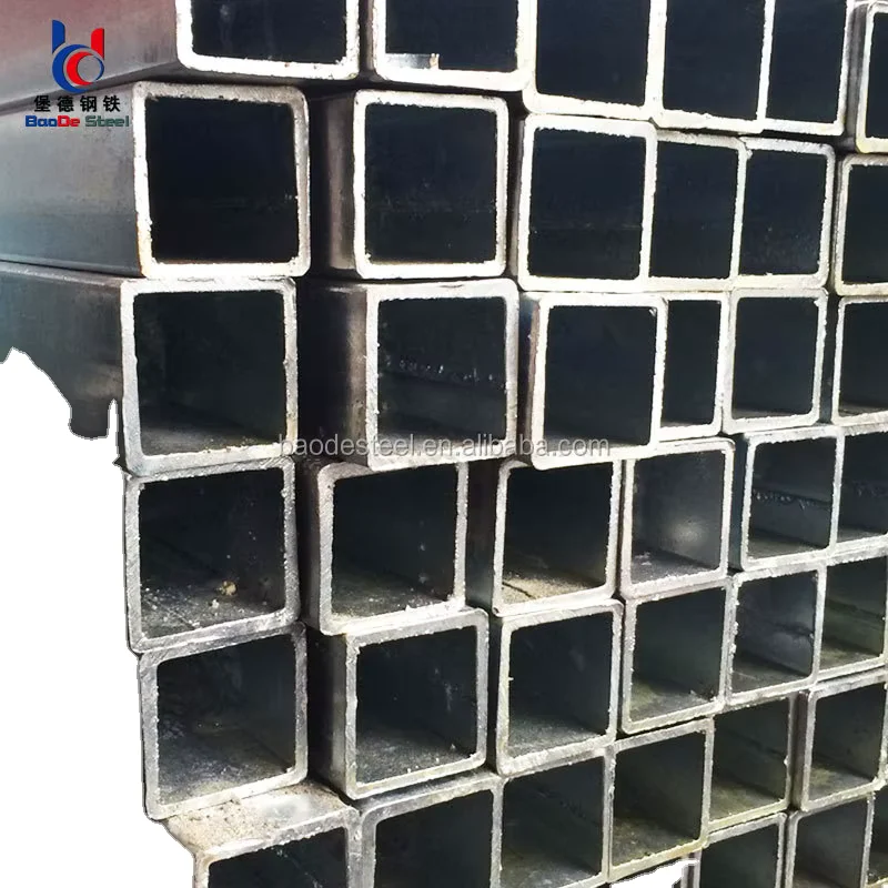 Gr.B S355 Galvanized Square Rectangular Steel Tube 19-800mm Factory Direct