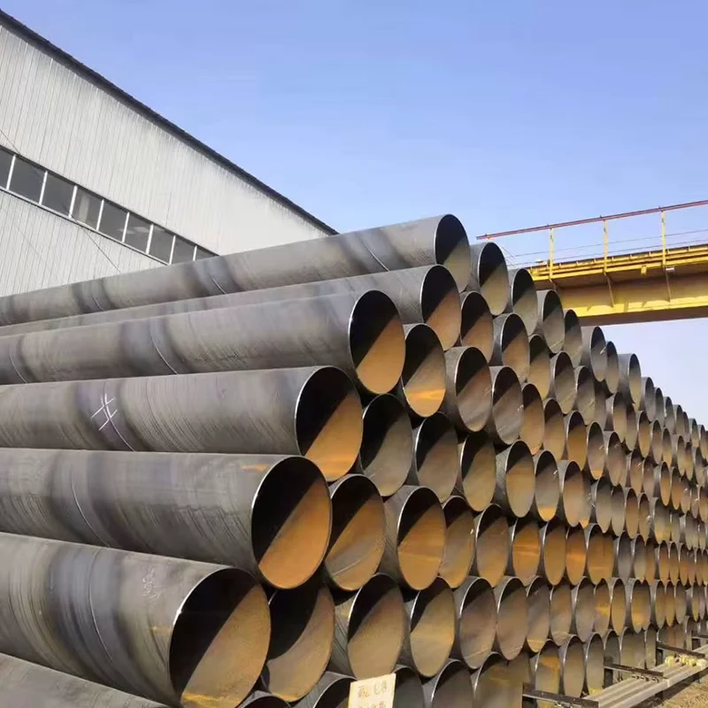 L320N SSAW Spiral Steel Pipe OD 219-3620mm API 5L Factory Direct Supplier