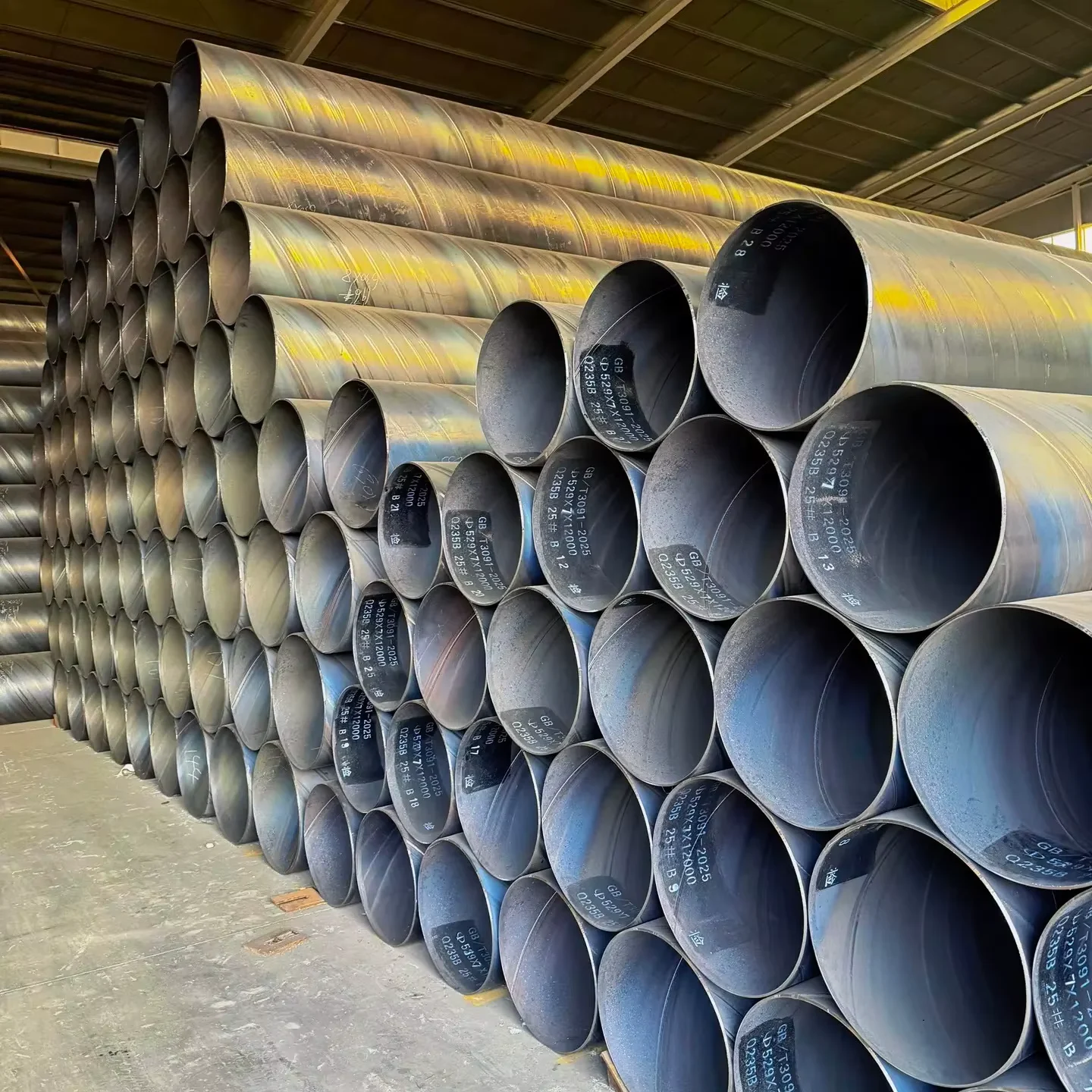 P275NL1 P275NL2 P355N SSAW Steel Pipe EN Standard Factory Direct
