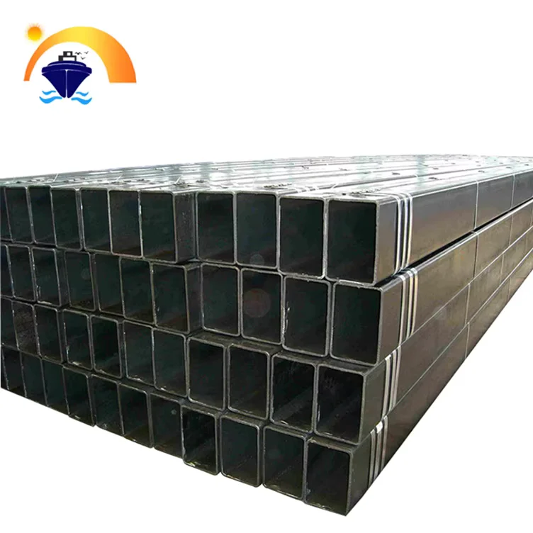 Q195 Q235 Q345 ERW Square Rectangular Steel Tube 0.5-40mm ASTM Supplier
