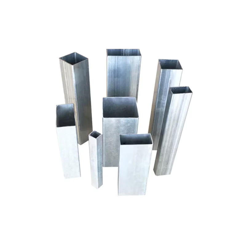 Q195 Q235 Q345 Galvanized Square Rectangular Steel Tube Factory Direct Supplier