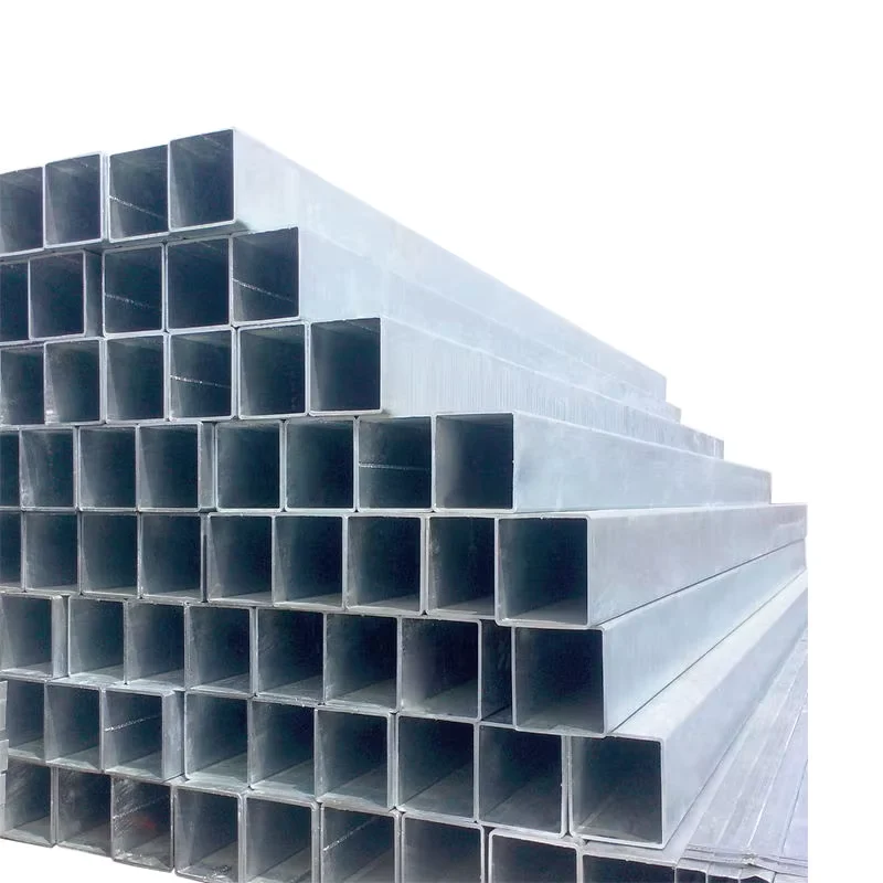 Q195 Q235 Q345 Hot Dipped Galvanized Square Rectangular Steel Tube Supplier