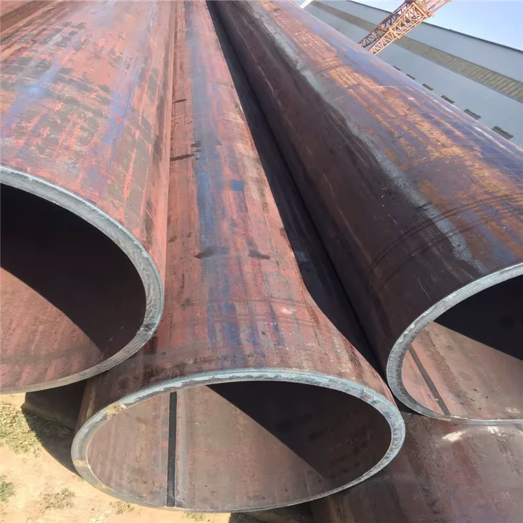 Q195-Q345 ERW Round Steel Pipe OD 10-1000mm Factory Direct Supplier