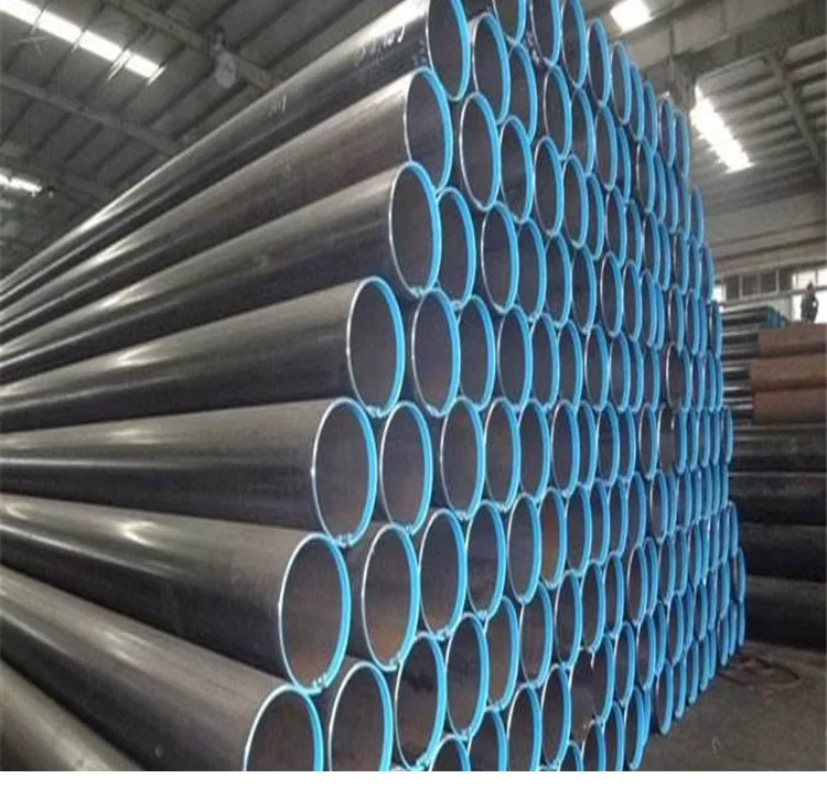 Q195-Q345 ERW Round Steel Pipe OD 10-1000mm Factory Direct Supplier