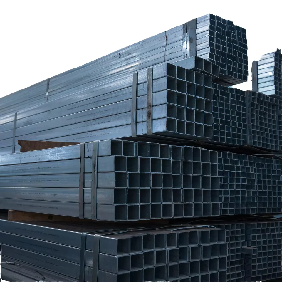 Q195-Q345 Galvanized Square Rectangular Steel Tube Factory Direct