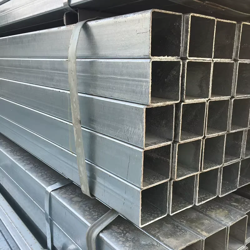 Q195-Q345 Galvanized Square Rectangular Steel Tube Factory Direct