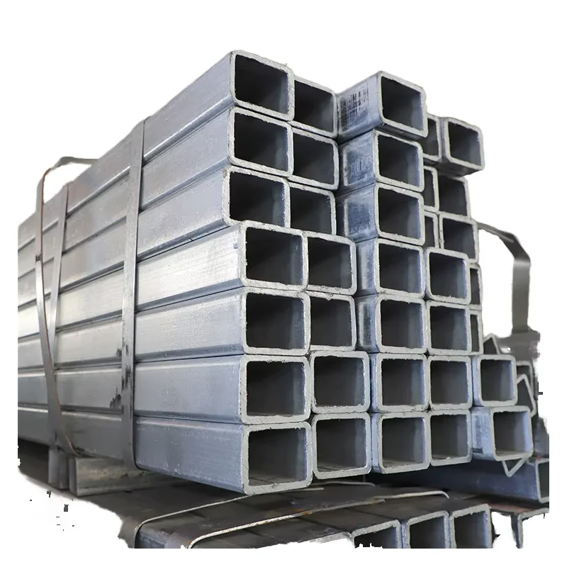 Q195-Q345 Galvanized Square Rectangular Steel Tube Factory Direct