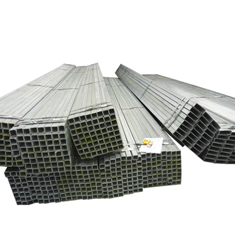 Q195-Q345 Galvanized Square Rectangular Steel Tube Factory Direct Supplier
