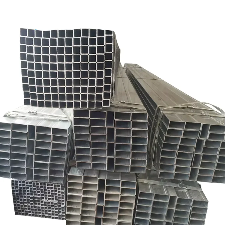 Q195-Q345 Galvanized Square Rectangular Steel Tube Factory Direct Supplier