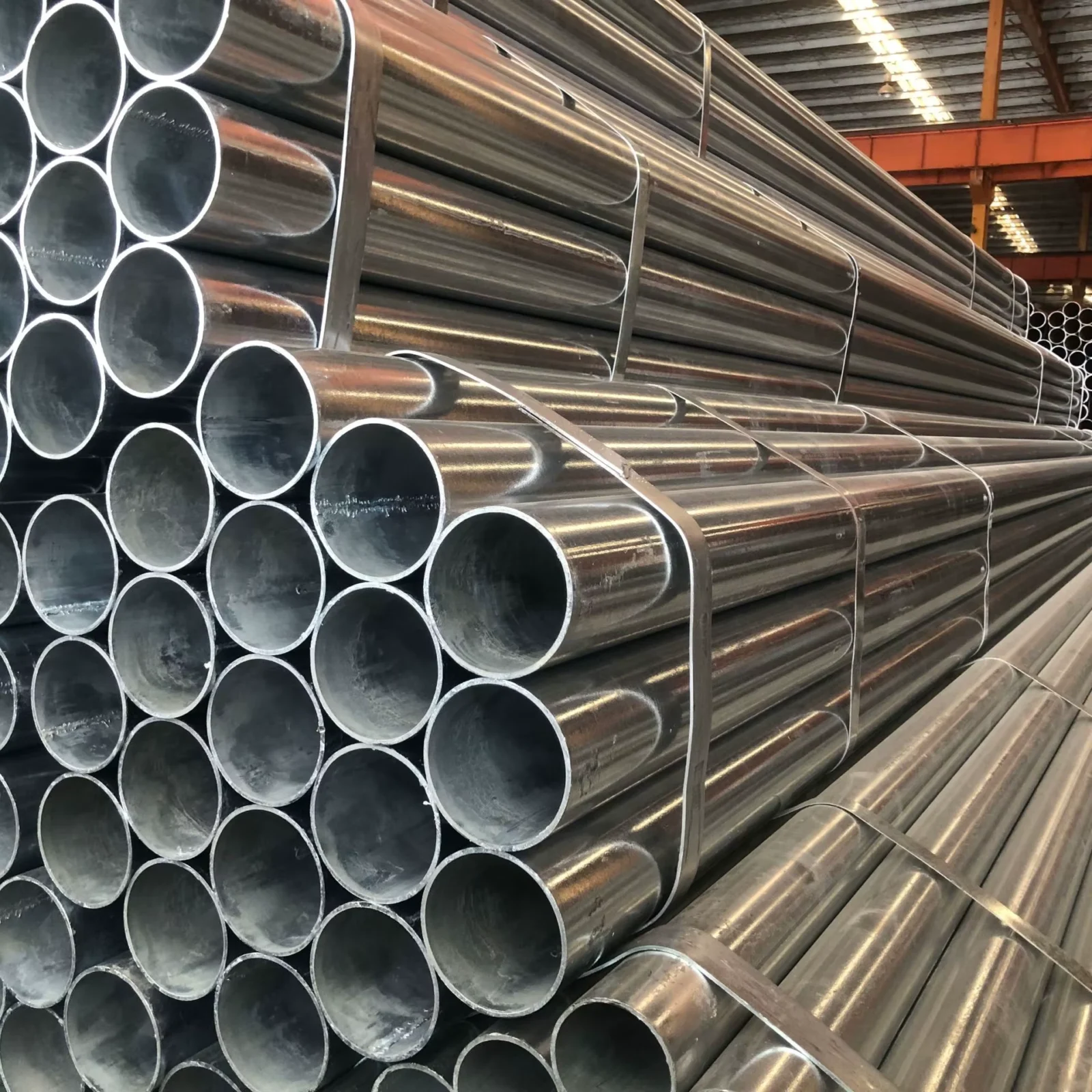 Q195-Q345 Galvanized Steel Pipe OD 20-508mm Factory Direct Supplier