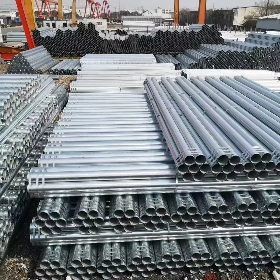 Q195-Q345 Galvanized Steel Pipe OD 20-508mm Factory Direct Supplier