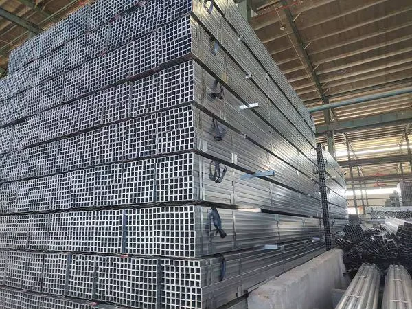 Q195-Q345 Hot-Dip Galvanized Square Steel Tube 10-914mm GB JIS Factory Direct Supplier