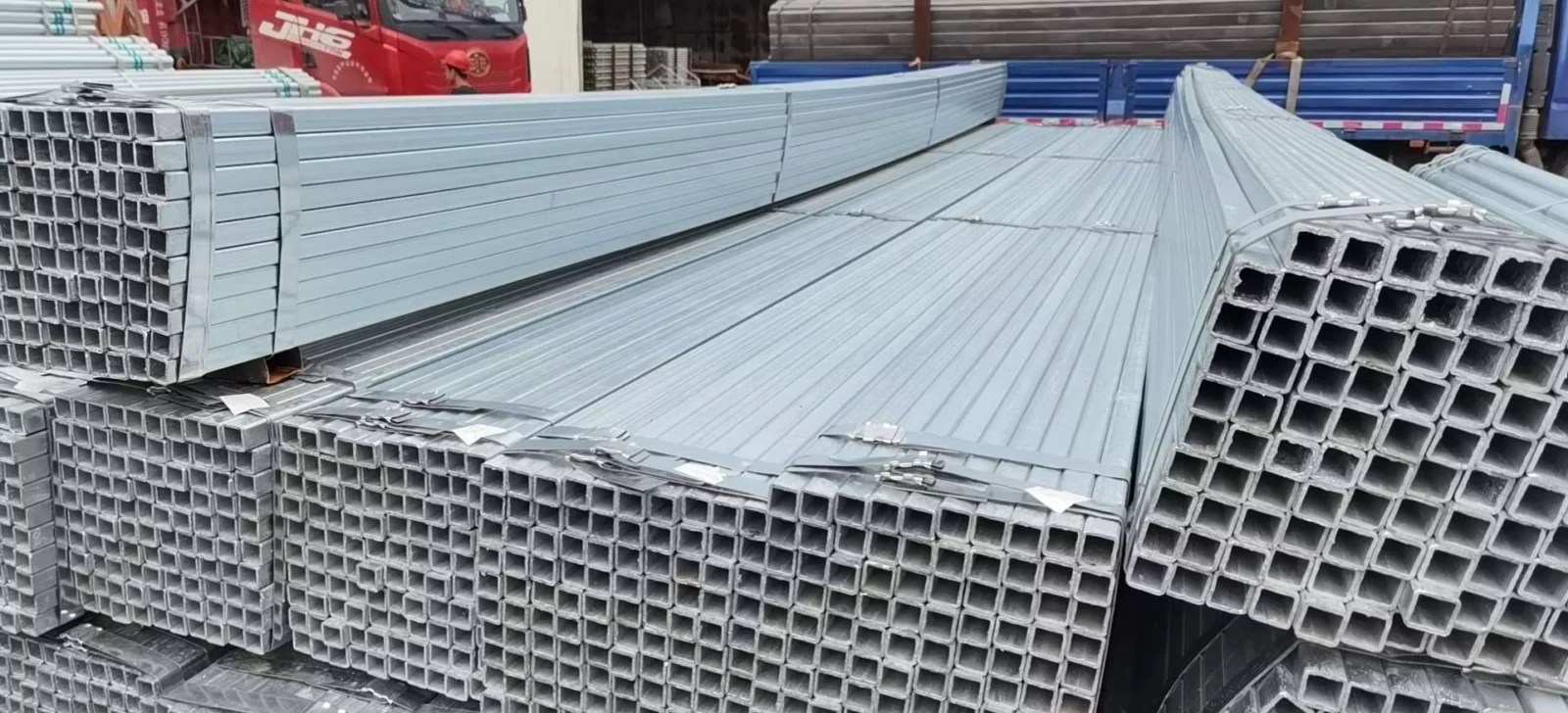 Q195-Q345 Hot-Dip Galvanized Square Steel Tube 10-914mm GB JIS Factory Direct Supplier