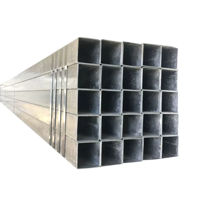 Q195-Q345 Hot Dipped Galvanized Square Rectangular Steel Tube Supplier
