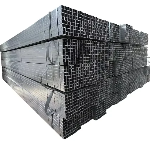 Q195-Q345 Hot Dipped Galvanized Square Rectangular Steel Tube Supplier