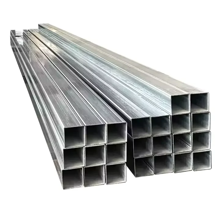 Q195-Q345 Hot Dipped Galvanized Square Rectangular Steel Tube Supplier