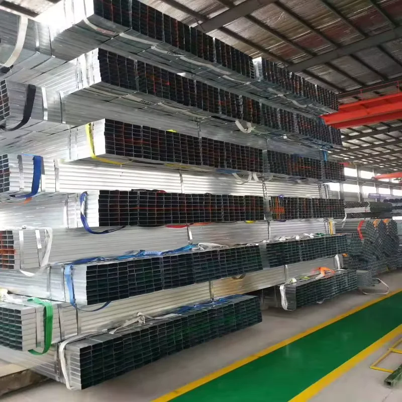 Q195-Q345E Galvanized Square Rectangular Steel Tube Laser Cutting Welding Factory Direct