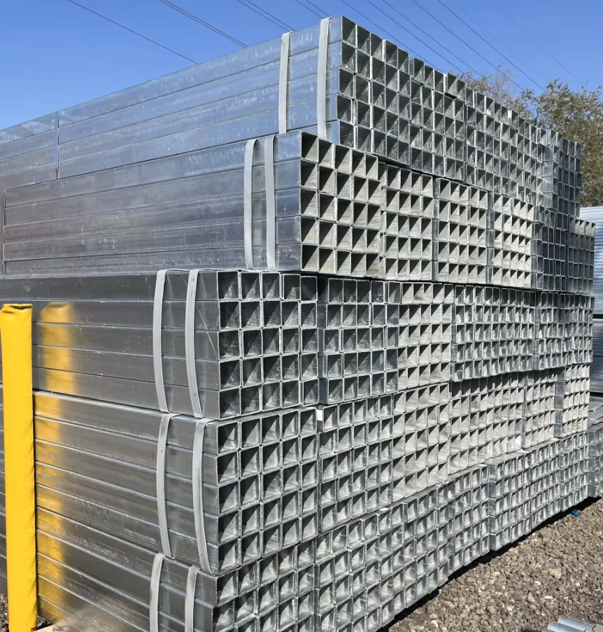 Q195-Q355 Galvanized Welded Square Rectangular Steel Tube Supplier