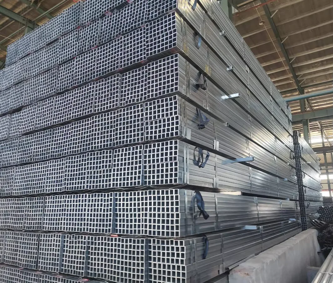 Q195-Q355 Galvanized Welded Square Rectangular Steel Tube Supplier