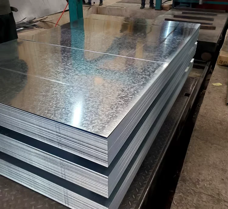 Q195 SGHC SGCC DX51D Galvanized Steel Plate 0.12-4mm Factory Direct Supplier