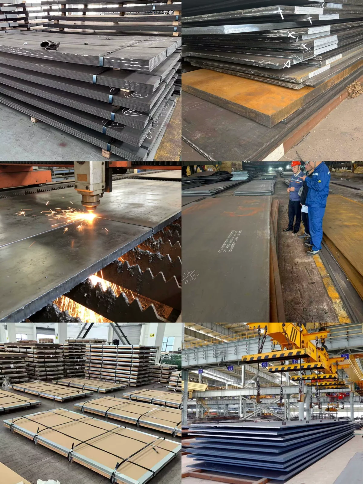 Q205HD-Q420HD High Strength Steel Plate 8-120mm Custom Cutting Factory Direct