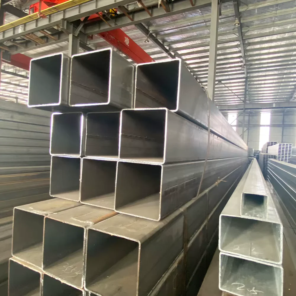 Q235 ASTM A36 Hot Rolled Square Rectangular Steel Tube Factory Direct Supplier