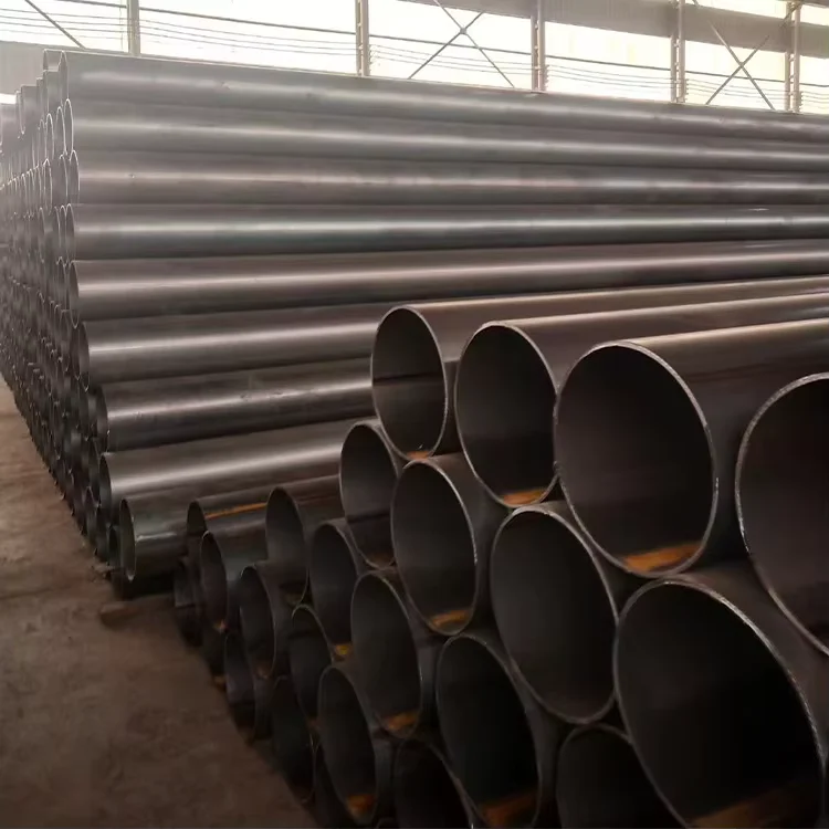 Q235 ERW Round Steel Pipe OD 20-200mm Factory Direct Supplier