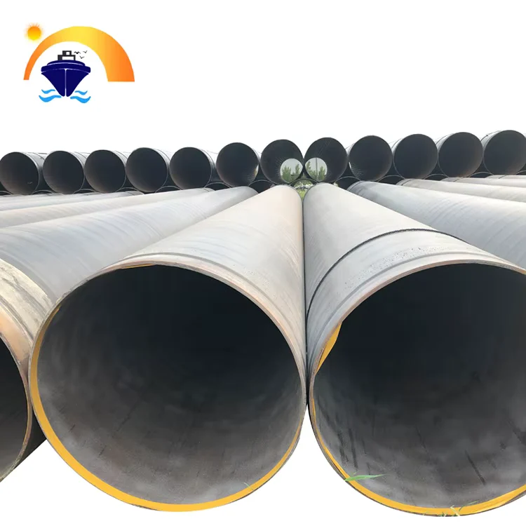 Q235 ERW Welded Steel Pipe BS Standard Black Painted Factory Direct Supplier