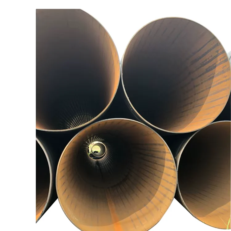 Q235 ERW Welded Steel Pipe BS Standard Black Painted Factory Direct Supplier