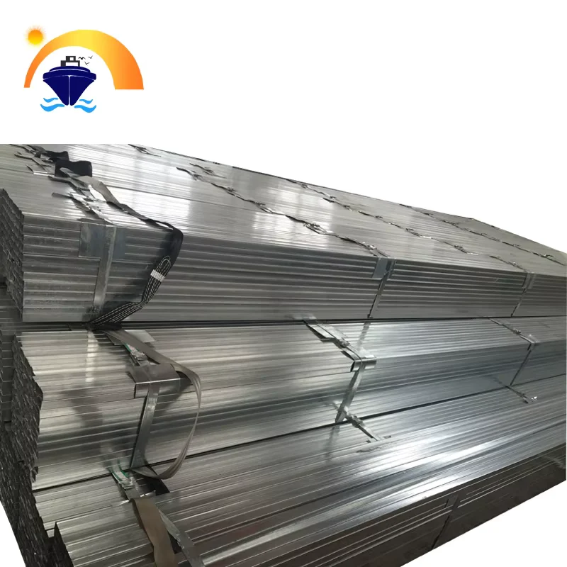 Q235 Galvanized ERW Square Rectangular Steel Pipe Factory Direct Supplier