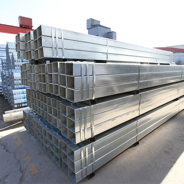 Q235 Galvanized Square Rectangular Steel Tube 10-1000mm Factory Supplier