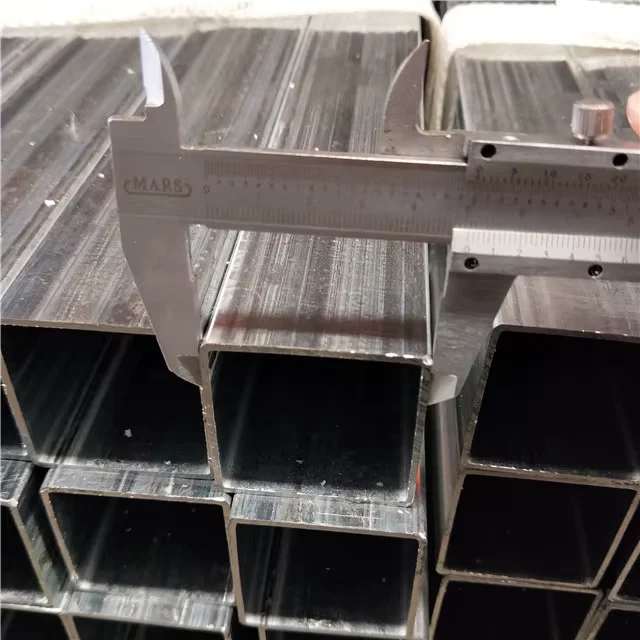 Q235 Galvanized Square Rectangular Steel Tube 10-1000mm Factory Supplier
