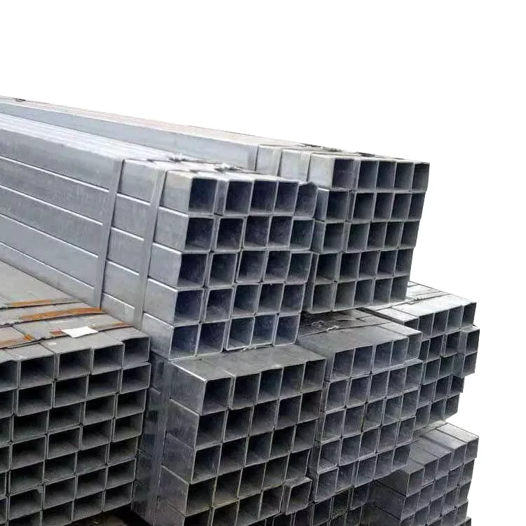 Q235 Galvanized Square Rectangular Steel Tube Factory Direct Supplier