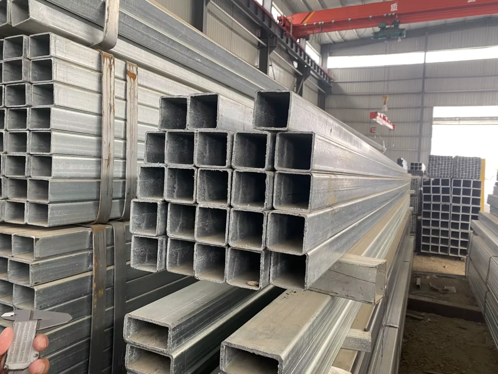 Q235 Galvanized Square Rectangular Steel Tube Supplier
