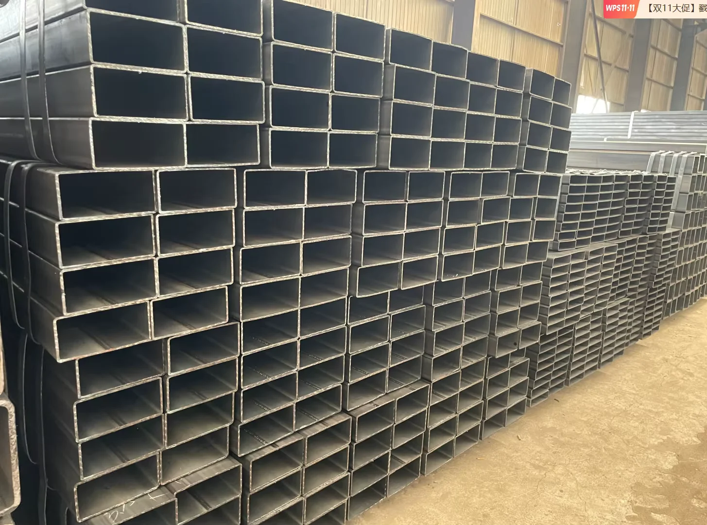 Q235 Galvanized Square Steel Tube 20×20-150x150mm Factory Direct Supplier