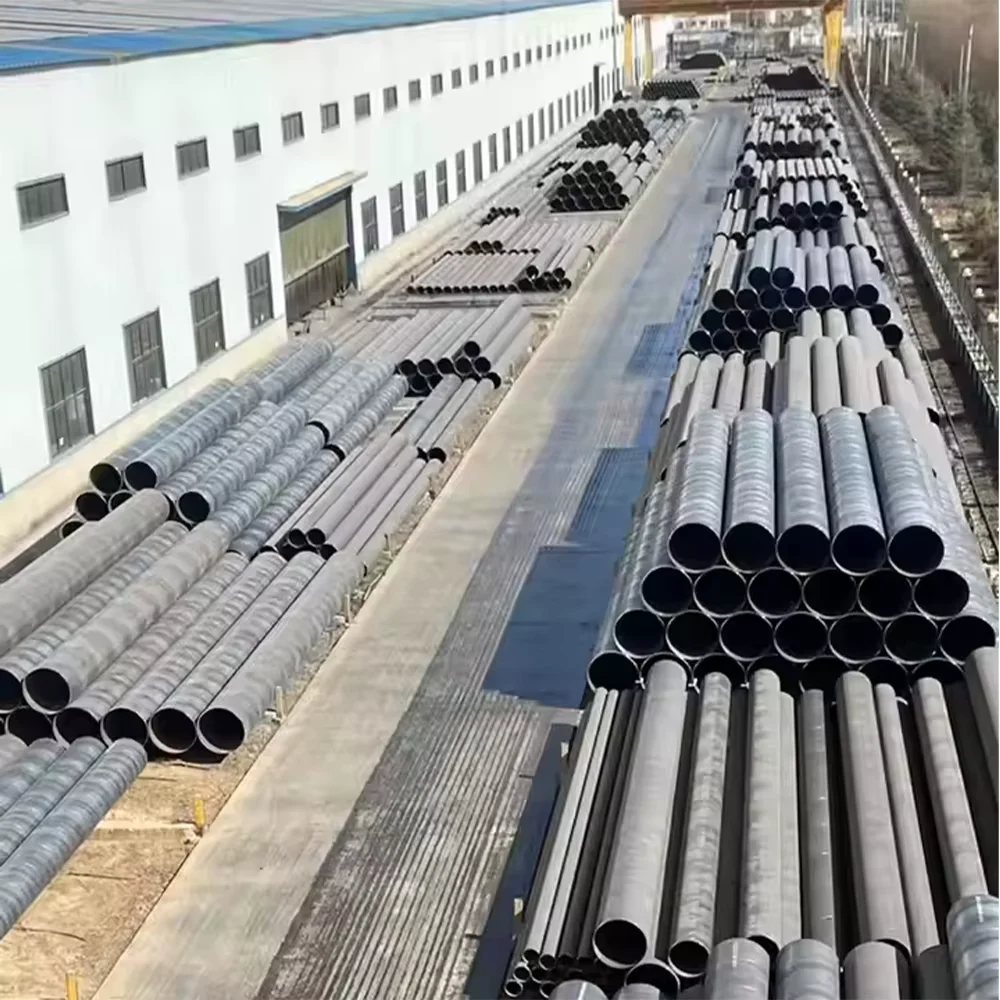 Q235 Hot Dip Galvanized Spiral Welded Steel Pipe Supplier OD 10-1000mm