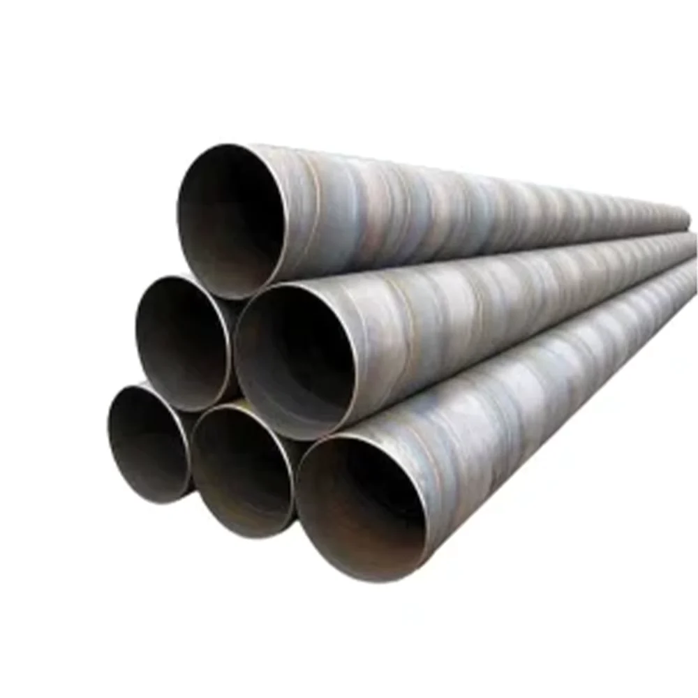 Q235 Hot Dip Galvanized Spiral Welded Steel Pipe Supplier OD 10-1000mm