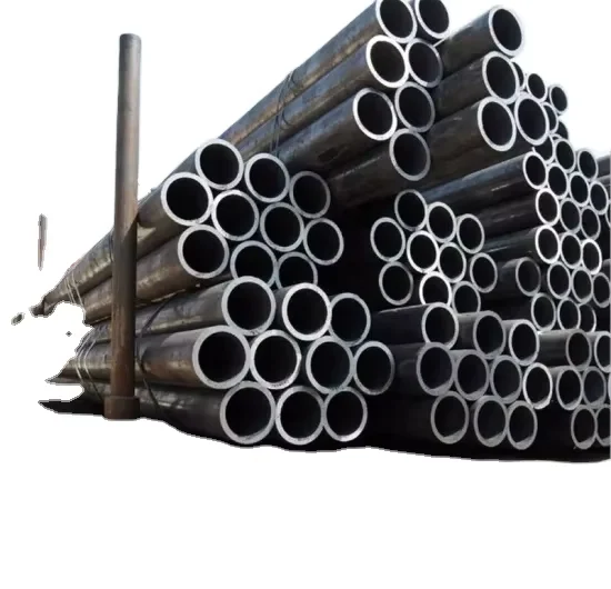 Q235 LSAW Round Steel Pipe OD 1/2-10″ WT 1.4-12mm Factory Direct Supplier