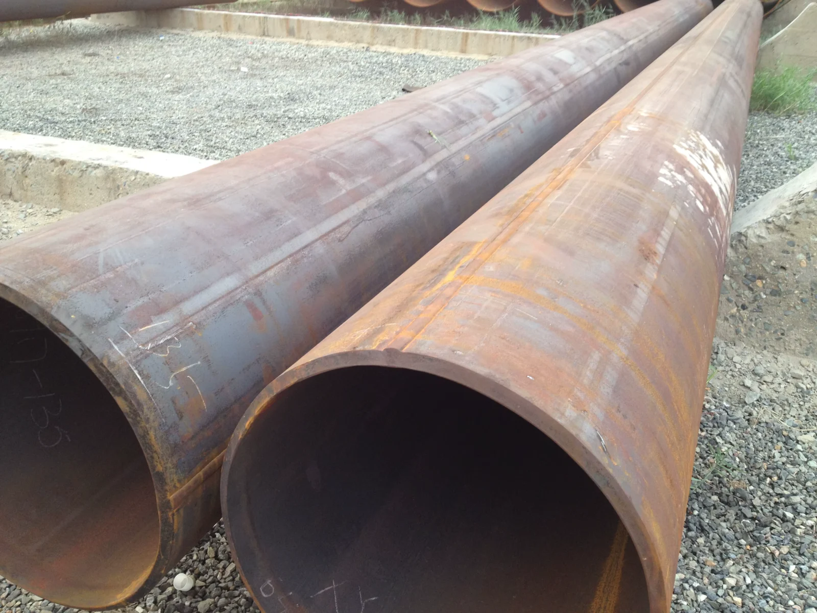 Q235 LSAW Steel Pipe OD 355.6-1626mm Factory Direct Supplier