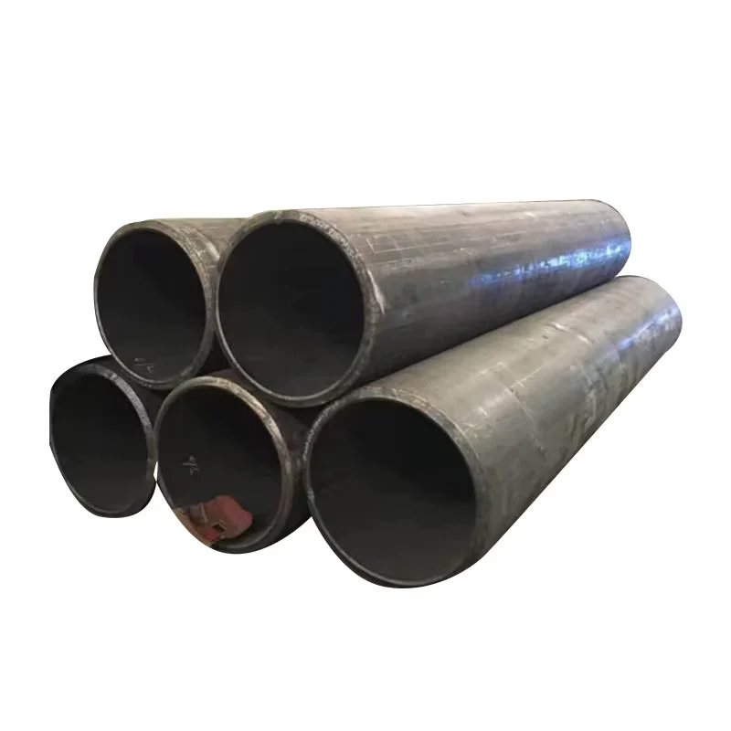 Q235 Q345 A36 S355J2 ERW Round Steel Pipe OD 10-2000mm Factory Direct Supplier
