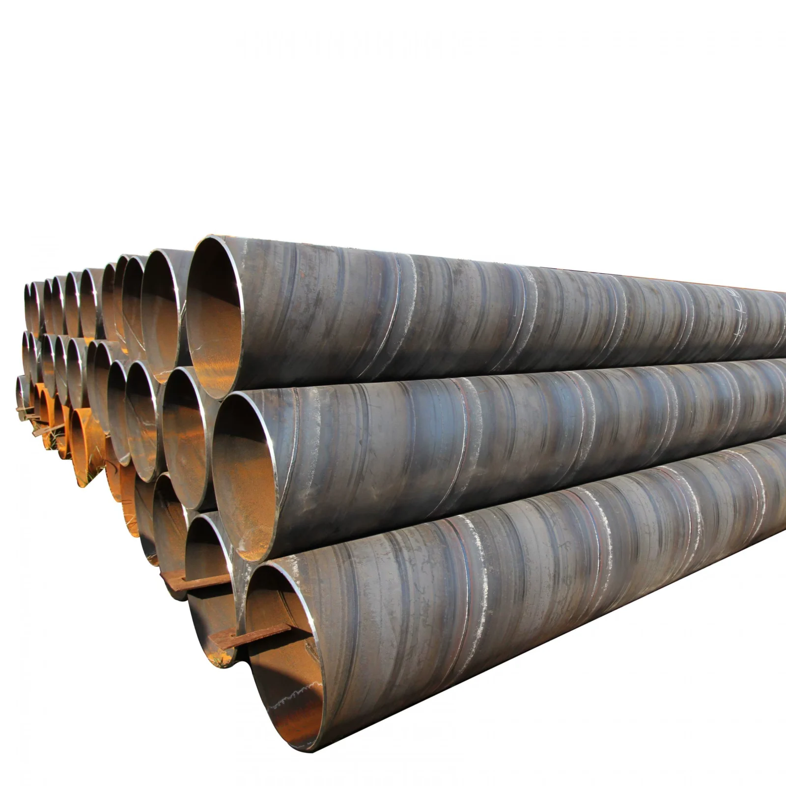 Q235 Q345 API 5L SSAW Spiral Welded Steel Pipe OD 219-3050mm Factory Direct