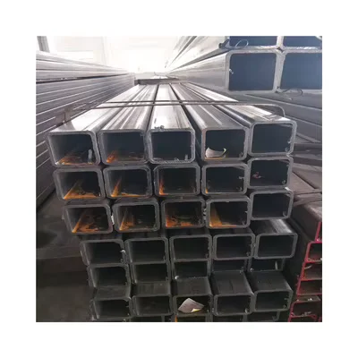 Q235 Q345 Black Iron Square Tube RHS Steel Profile Factory Direct Supplier