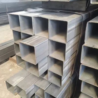Q235 Q345 Black Iron Square Tube RHS Steel Profile Factory Direct Supplier