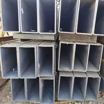 Q235 Q345 Black Iron Square Tube RHS Steel Profile Factory Direct Supplier