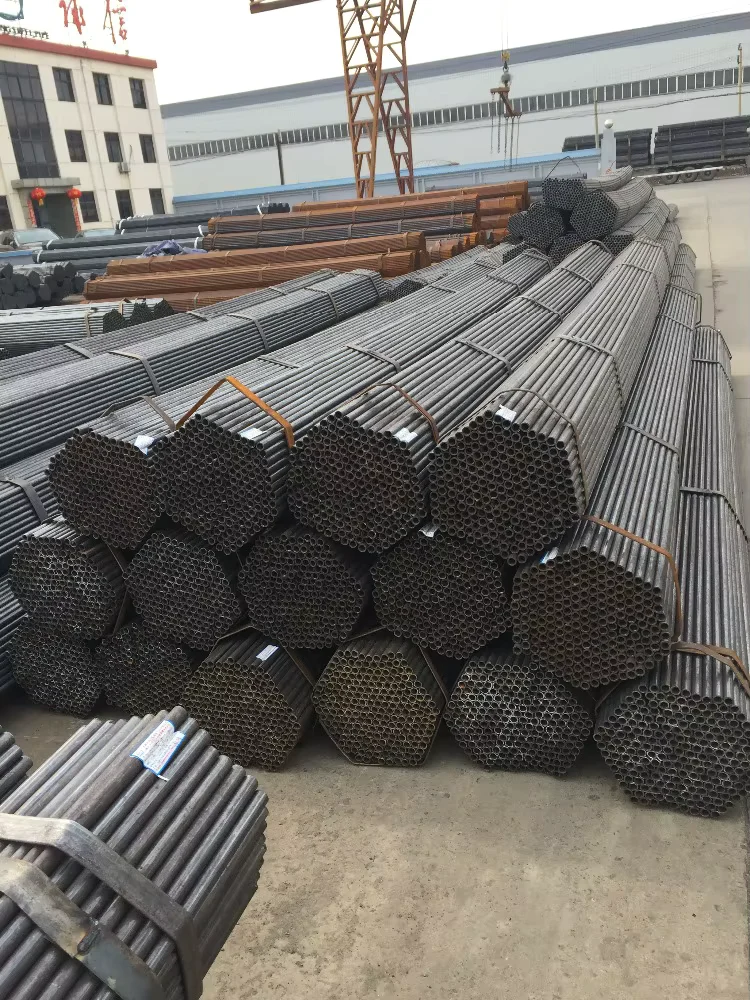 Q235 Q345 ERW Galvanized Round Steel Pipe 1/2-8in Factory Direct