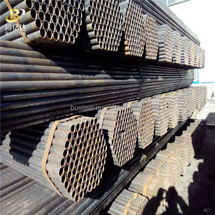 Q235 Q345 ERW Galvanized Round Steel Pipe 1/2-8in Factory Direct