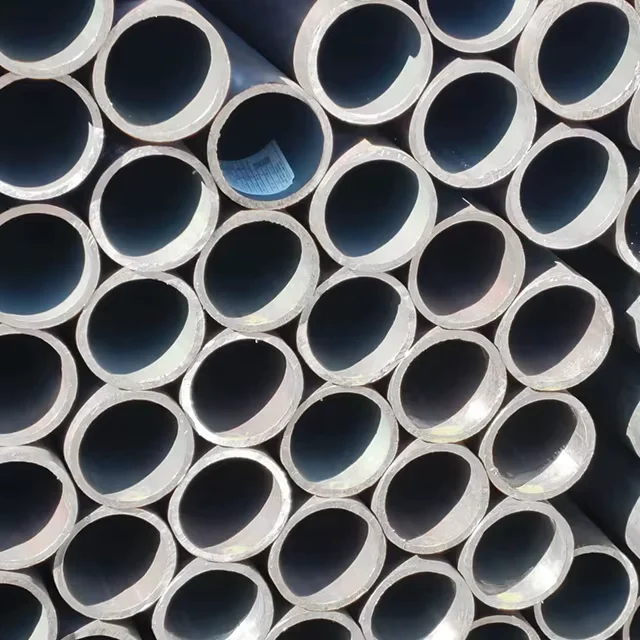 Q235 Q345 ERW Round Steel Pipe OD 10-700mm ASTM A106 A53 Factory Direct