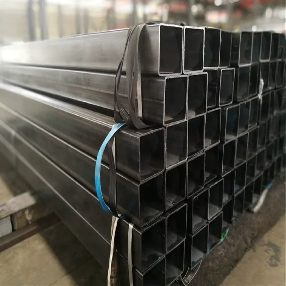 Q235 Q345 ERW Square Rectangular Steel Tube 10-500mm Factory Direct Supplier