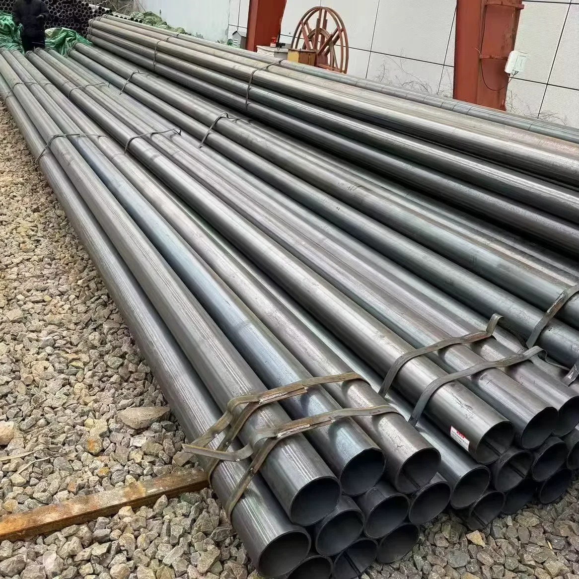 Q235 Q345 ERW Welded Round Steel Pipe OD 10-1000mm Factory Direct Supplier